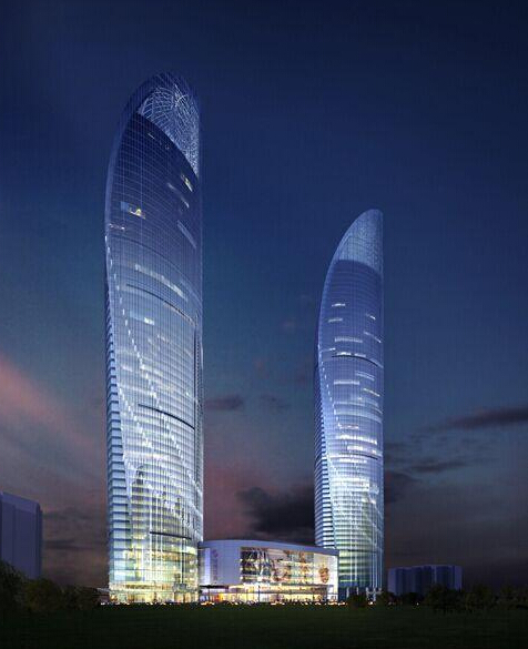 【施工第一现场】中国第一双子塔厦门第一高楼世茂海峡大厦施工纪实
